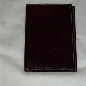 Bosca Dark Brown Leather Card Holder
